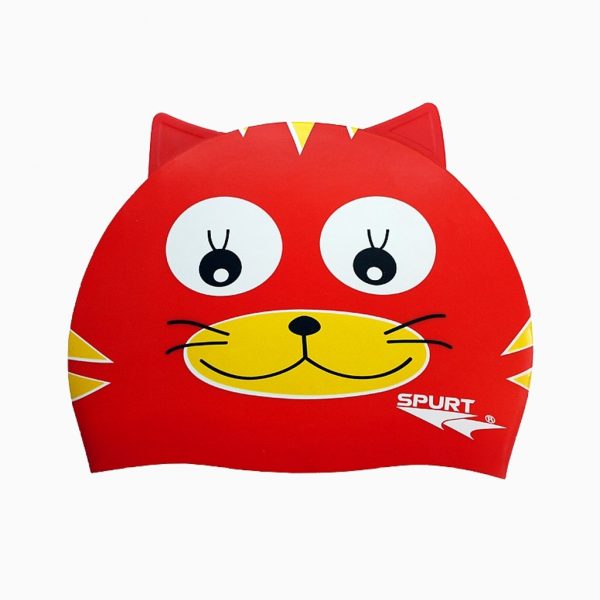 Шапочка для плавання Spurt силікон RED CAT