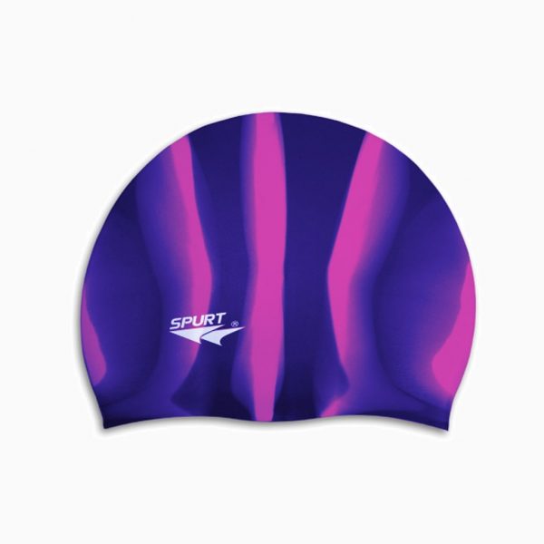 Шапочка для плавания Spurt силікон ZEBRA