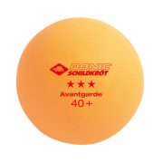 Мячики настільного тенісу Donic-Schildkrot 3* AVANTGARDE оранжеві