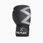 Боксерські рукавиці RE:FLEX BXG-1900 PU чорні, 10 унцій