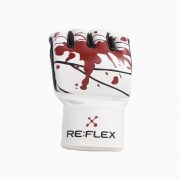 Рукавиці для MMA RE:FLEX MG-1700 шкіряні білі