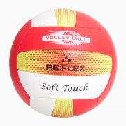 М’яч волейбольний RE:FLEX SMASH біло-червоно-лимонний