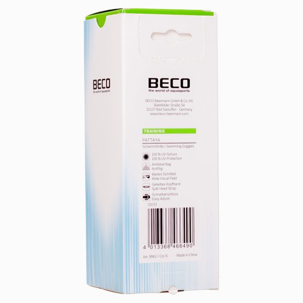 Очки для плавания BECO Pattaya 9962