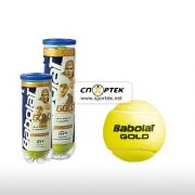 М'ячі для тенісу Babolat BALLS GOLD PET x 4
