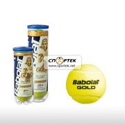 М’ячі для тенісу Babolat BALLS GOLD PET x 3